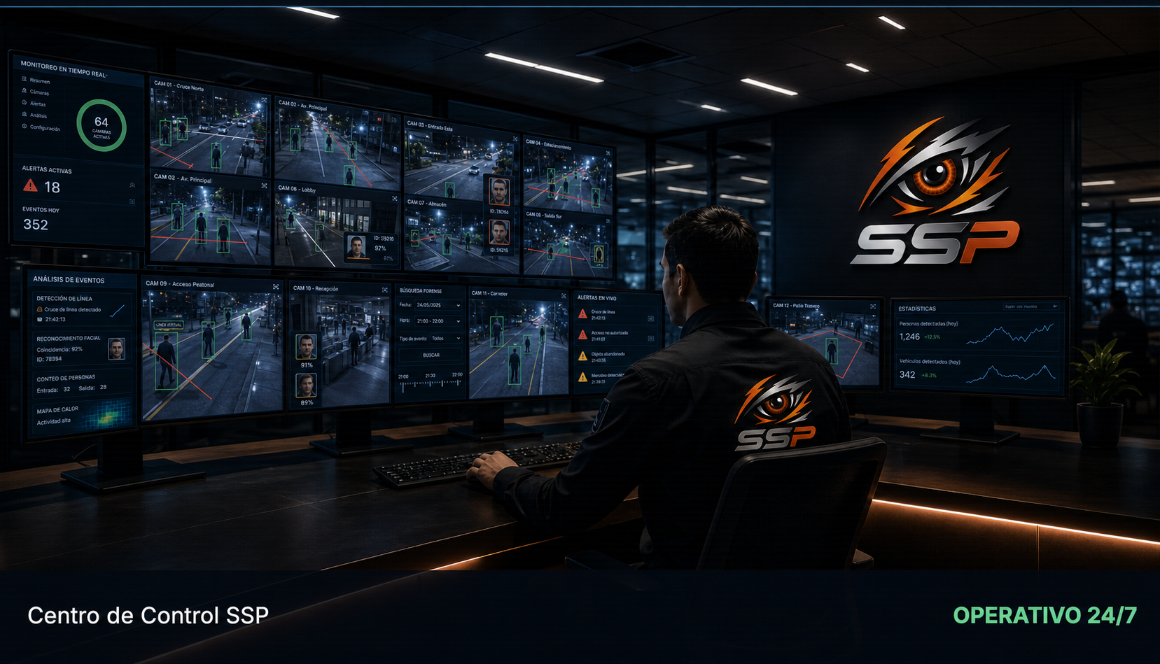 Centro de control SSP con KIGAN Analytics
